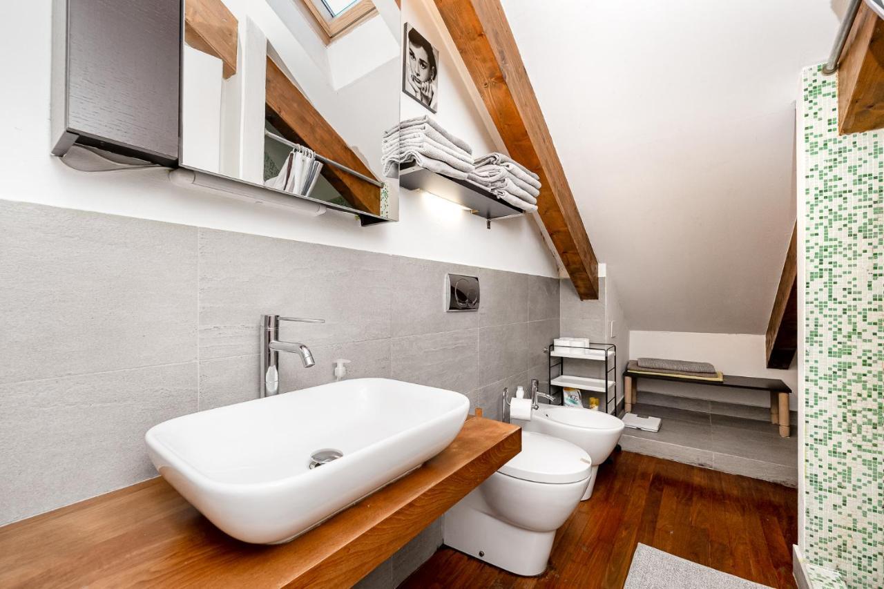 Ferienwohnung Stagabin La Mansarda Panoramica Un Rifugio Di Eleganza E Tranquillita Turin Exterior foto